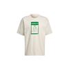 Adidas Originals Marvel Hulk Print Loose Round Neck Short Sleeve T-Shirt Unisex Tops Off-White GP3398