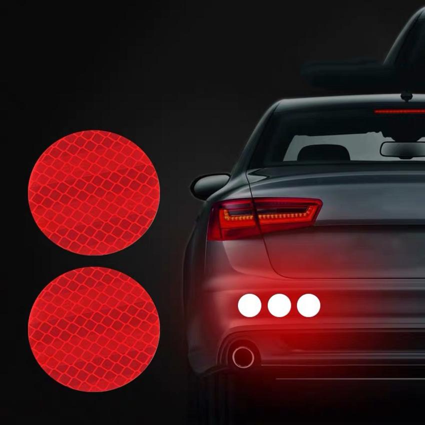 10 шт./компл. светоотражающая наклейка на автомобиль, предупреждающая лента, безопасность для Geely Atlas Pro 208 Gti Kia Stinger Jetta Volkswagen