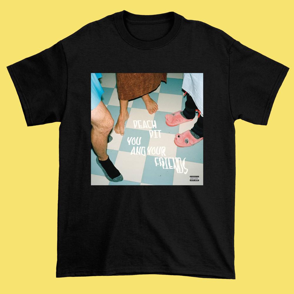 Peach Pit - You and Your Friends Black Cotton All Size S-5XL Tee Shirt HT226 Unisex T-Shirt