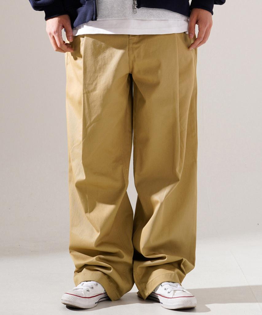 FP142 Wear Needbe Single-Pleat Pants Beige Sjlp1396