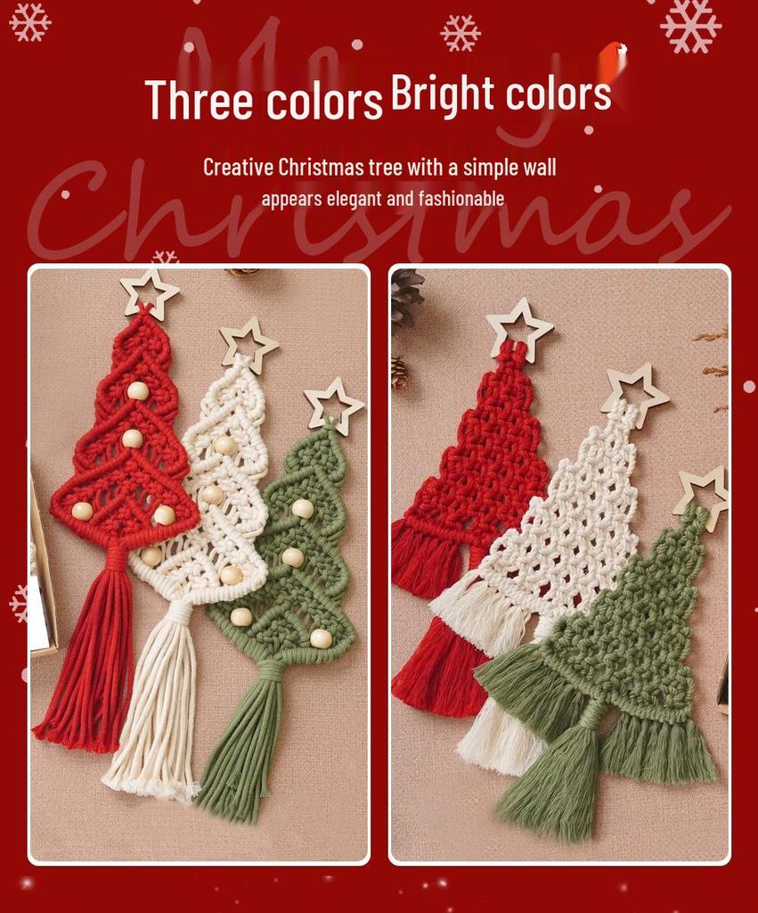 Набор для гобелена «Рождественская елка»: Набор для рукоделия: настенный декор и украшения ручной работы