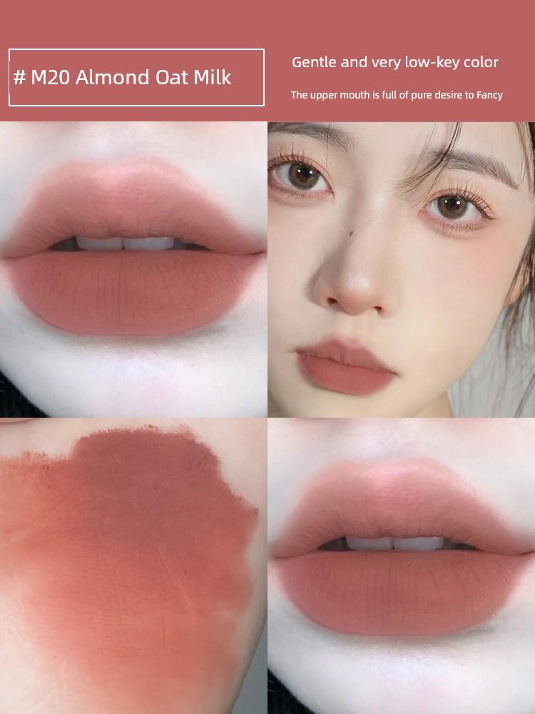 AKF Lip Mud M08/25/09/19/04/M07 Color Sea Salt Princess Caramel Chocolate Glaze Lipstick