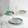 Large Capacity 3 Tier Serving Tray Easy To Clean Three-layer Fruit Plate Dining Room
