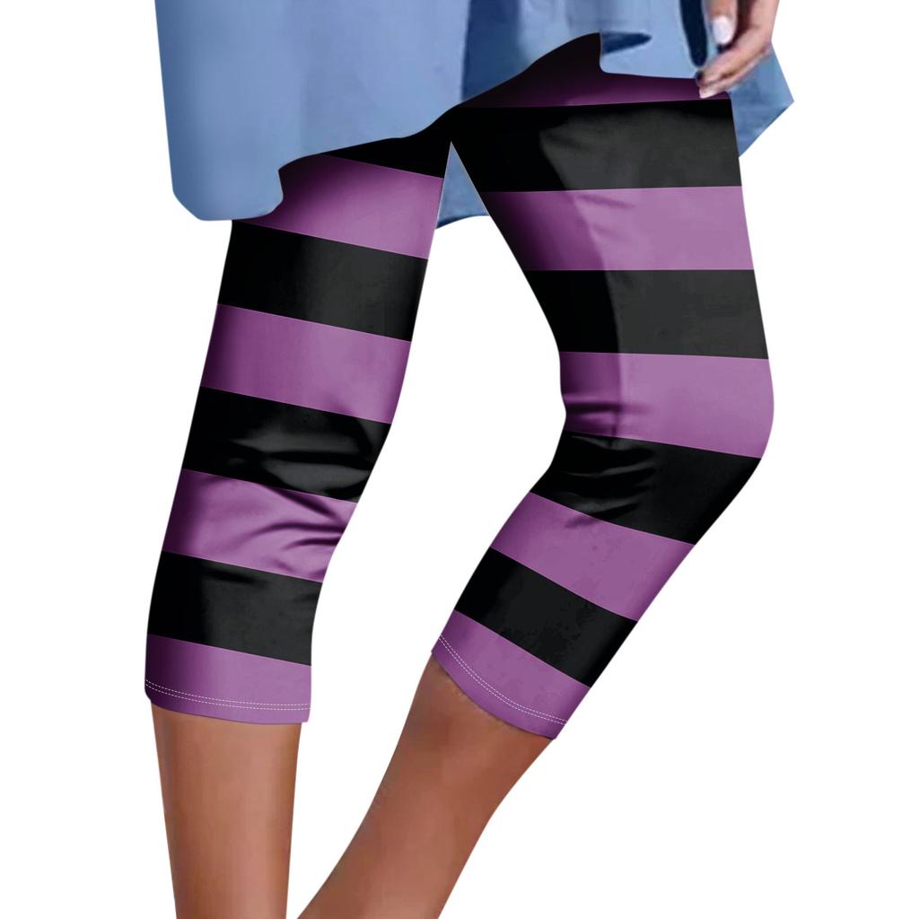 Женские модные повседневные брюки с верхним дном, винтажные брюки с цветочным принтом, седьмые брюки