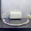 Mobile phone bag female messenger mini square bag woven bag light luxury niche design high-end box bag