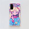 Чехол AD80 Sailor Moon Clear для Samsung A04 A14 A23 A34 A54 M23 M33 M52 M53 Realme 10 9 C30S C35 C55 VIVO Y02 Y21 Y33S Y51 X80 V25 Cover
