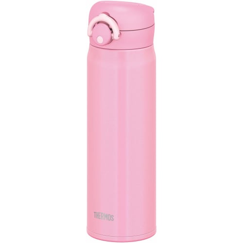 Thermos Water Bottle Vacuum Insulated Mobile Mug 500ml Pink JNR-501 P