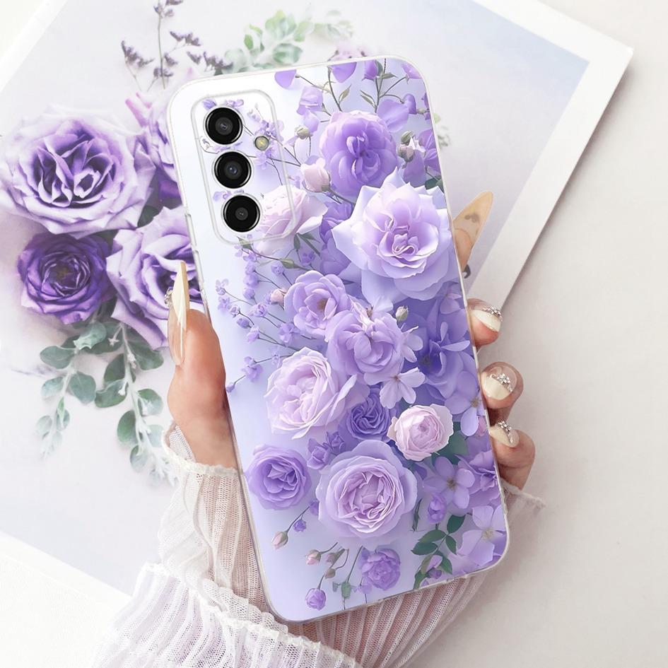 For Cover Samsung Galaxy M13 4G Case SM-M135F Cool Dragon Tiger Animal Pattern Soft Silicone Bumper For Samsung M53 M33 M23 Case