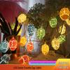 New LED Colorful Crackle Egg String Lights - Indoor Holiday Decoration with Battery Box for Easter