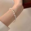2025 Popular Retro Hand-Woven Chinese Bracelet: Women's Stone Mountain Jewelry
