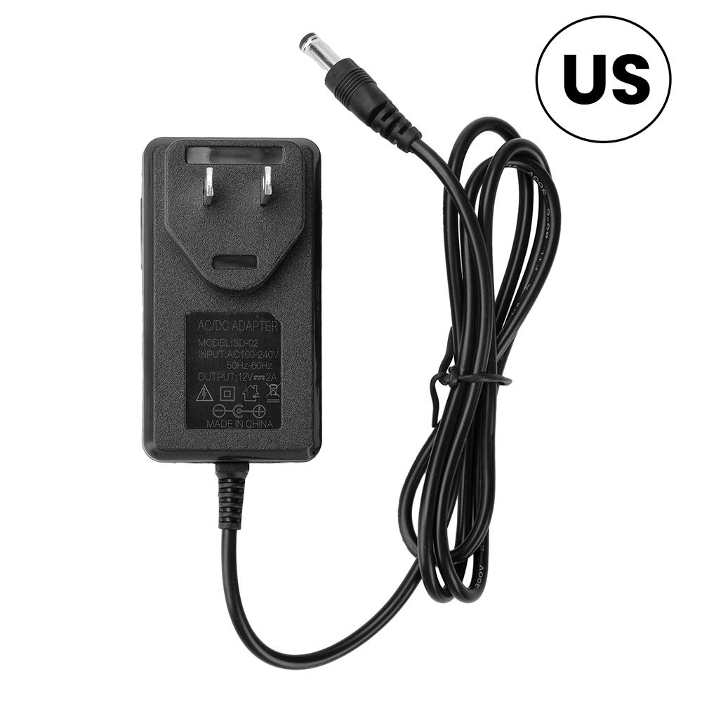 DC 12V 2A Power Adapter 220V AC to 12 Volt LED Strip Light Driver Lighting Transformer for CCTV Camera
