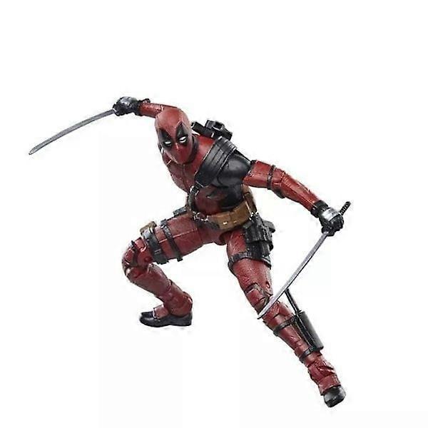 Deadpool doll, approximately 20cm tall, X-Men Legend Marvel LED toy, children's gift