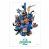 Tenyo [Сделано в Японии] пазл из 108 деталей, мультфильм Disney «Зверополис 2» (18,2 х 25,7 см) D-108-071, включает клей, шпатель и сервисную карту.