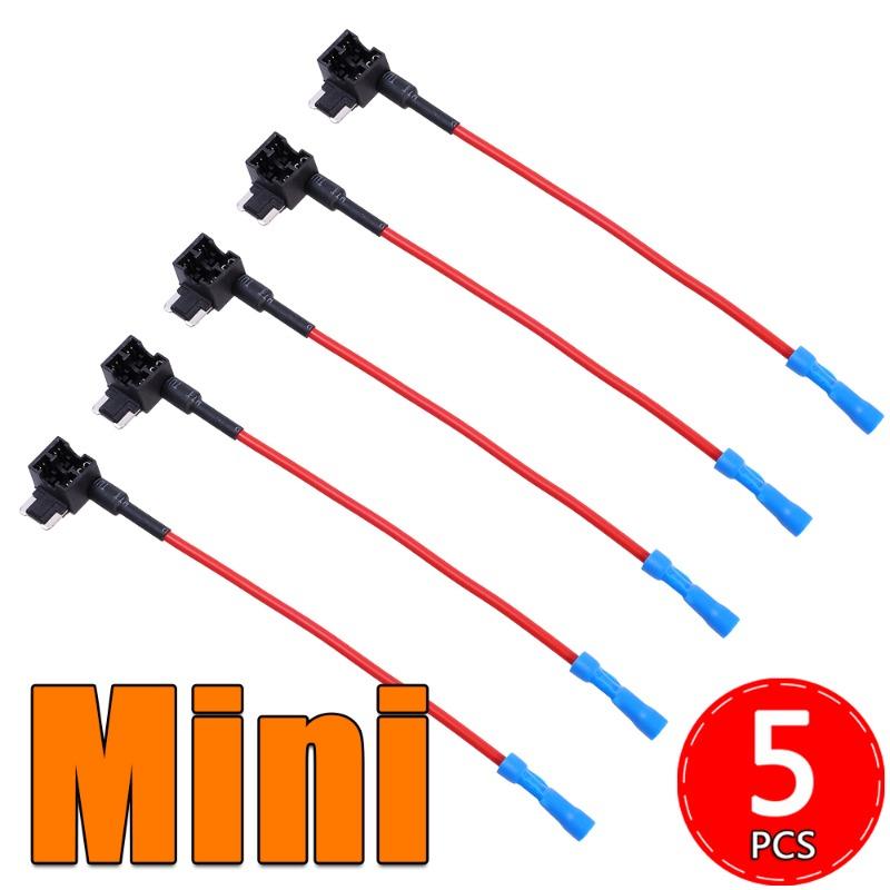 Держатель автомобильного предохранителя Add-a-circuit MINI SMALL MEDIUM TAP Adapter Micro Mini Standard Blade Car Preparator with holder