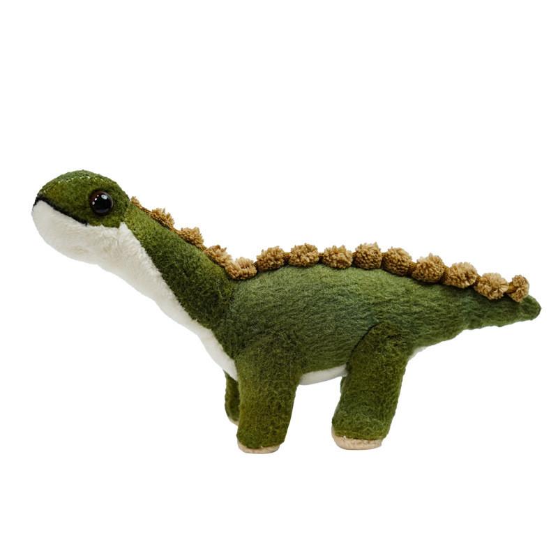 Очаровательный набор плюшевых игрушек-динозавров, включающий реалистичных птеродактиля, тираннозавра и длинношеих динозавров для украшения дома