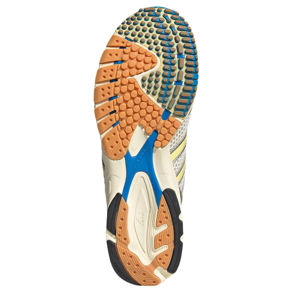 adidas Adizero Adios Og Классические Универсальные Кроссовки для Бега Унисекс Бело-Желтые JQ6714