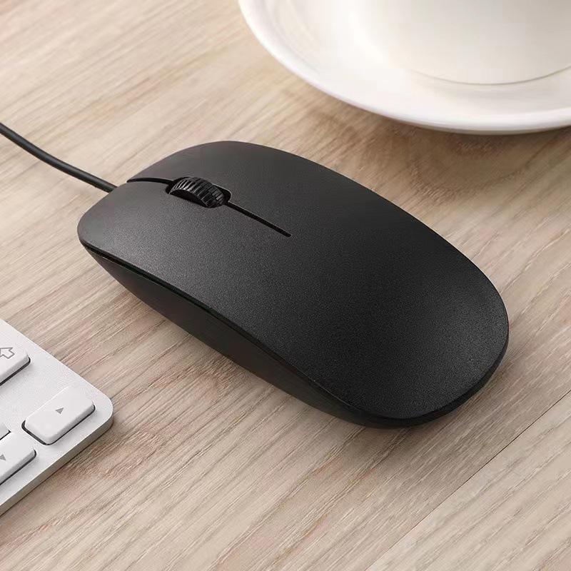 Горячая продажа нейтральная проводная мышь 2.4Ghz с USB-кабелем эргономичные ультратонкие мыши для ПК ноутбука бизнес компьютер офисная мышь 1.2M