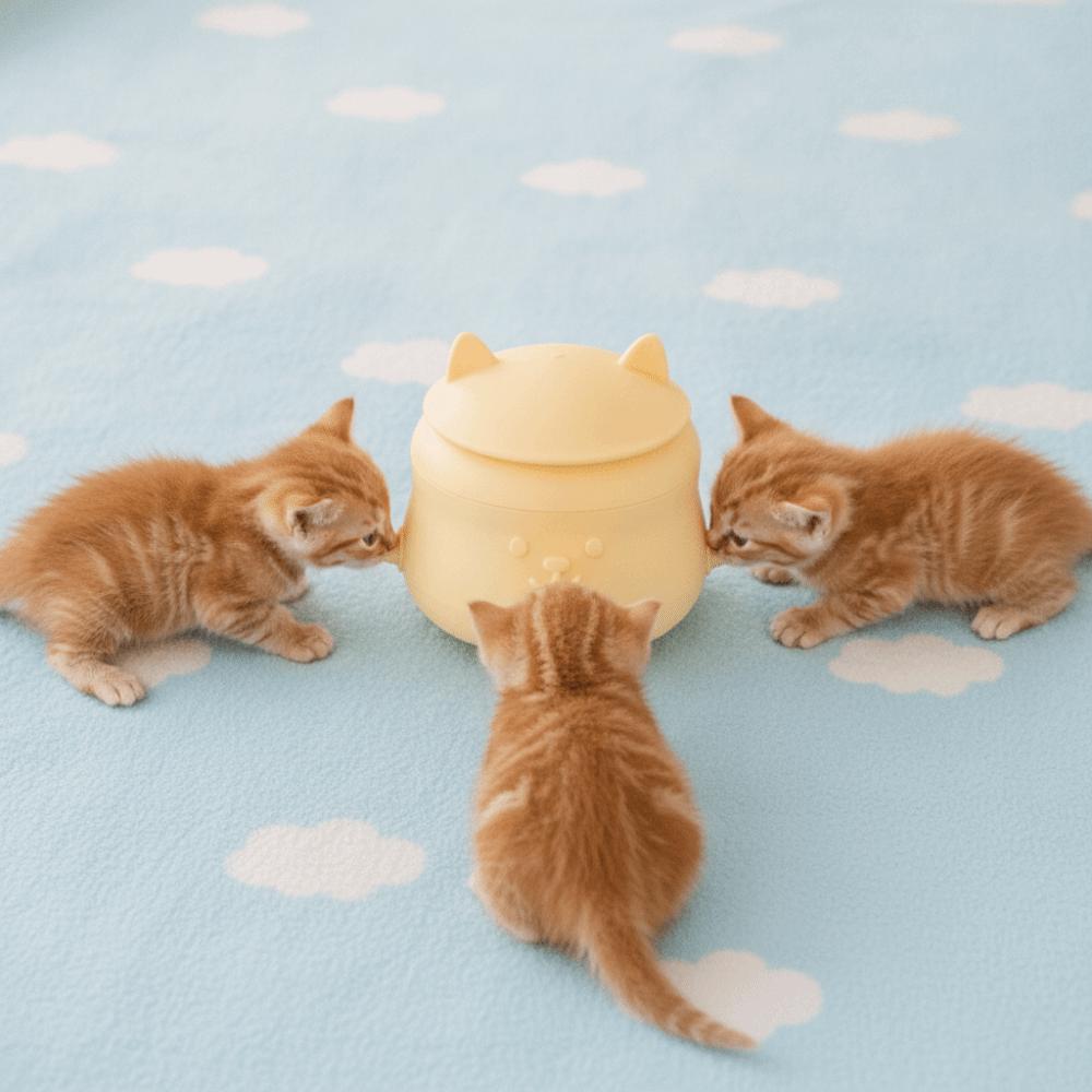 Bionic Nipple Pet Nursing Bottle Silicone Pet Milk Feeder Kitten Nipple Feeder Pet Feeding