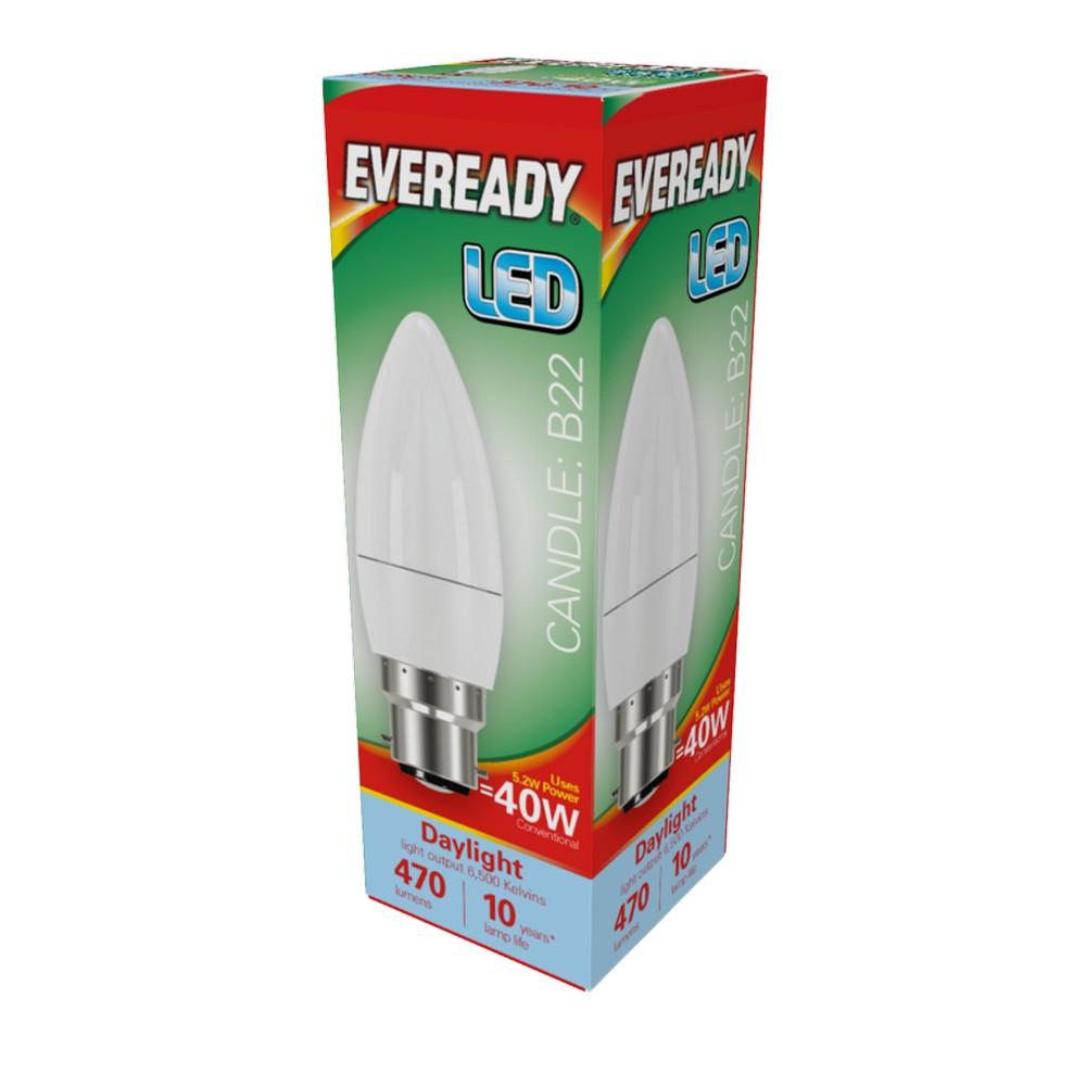 Eveready Светодиодная лампа-свеча B22