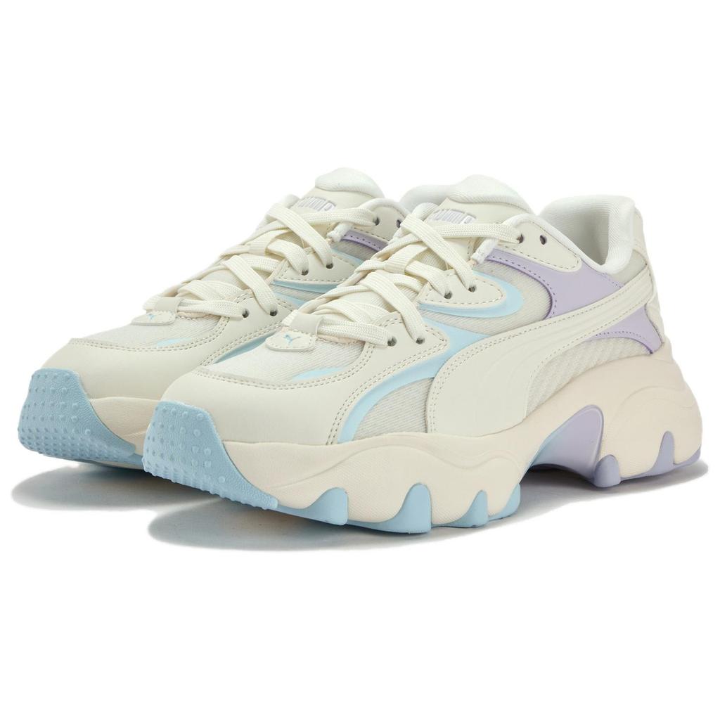 PUMA Pulsar Abrasion Resistant Abrasion Resistant Low top Chunky Sneakers Women's Beige 403719-02