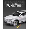 1/24 HongQi EHS9 SUV Alloy Diecasts & Toy Vehicles Metal Toy Car Model Sound and Light Pull Back Collection Kids Toy
