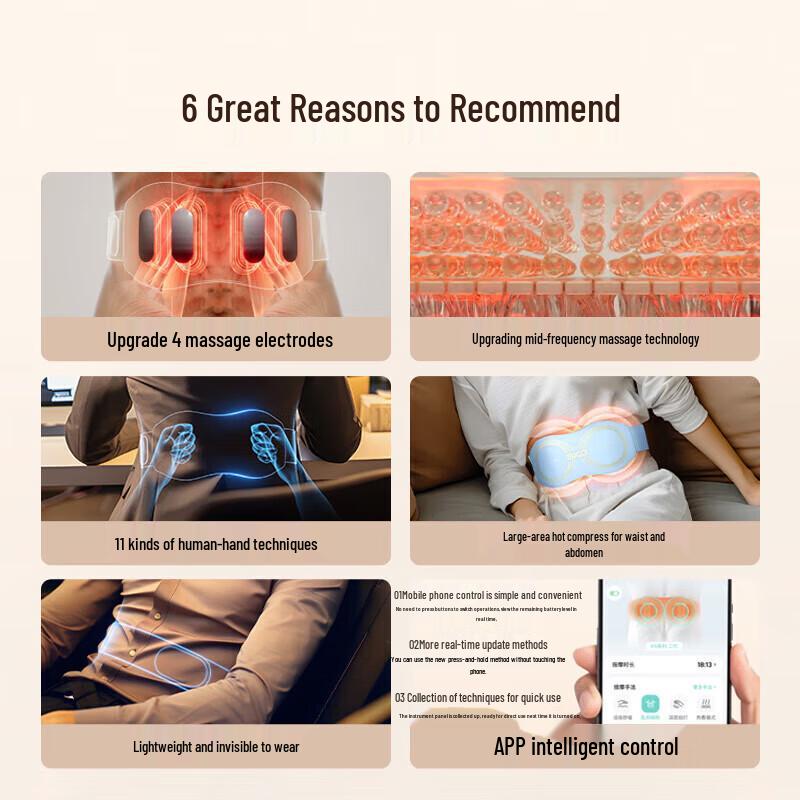 SKG Lumbar Massager Collection CN plug (adapter included)