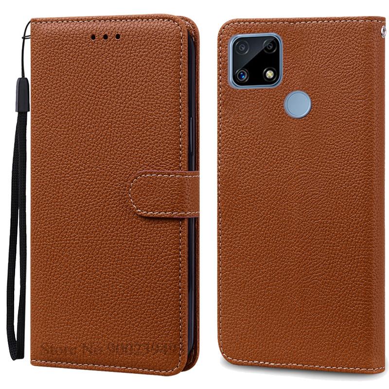 Чехол RealmeC25 C25 s C25 Y, силиконовый кожаный чехол-кошелек для OPPO Realme C25, чехол C25S Fundas для Realme C25Y, чехол Fundas