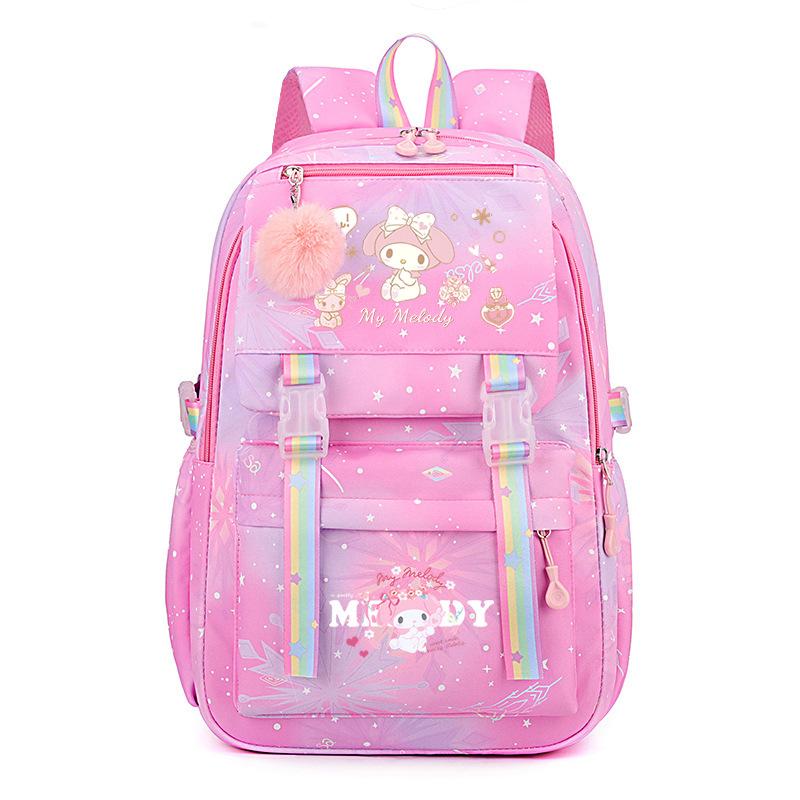 Melody Melody Sweet Cartoon Printed School Bag Primary School Junior High School Student Large Capacity Backpack