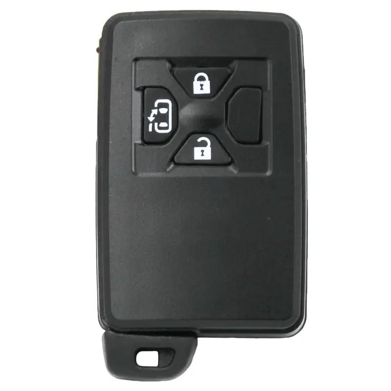 2/3/4/5 Кнопочный Корпус Брелка для Ключа Зажигания Для Toyota Noah Estima Previa Corolla Axio Allion Vios Corolla С Вставным Ключом