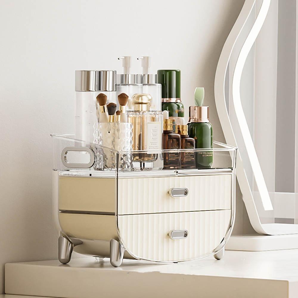 Waterproof Cosmetic Storage Box Transparent Lipstick Storage Rack New Makeup Organizer Bathroom