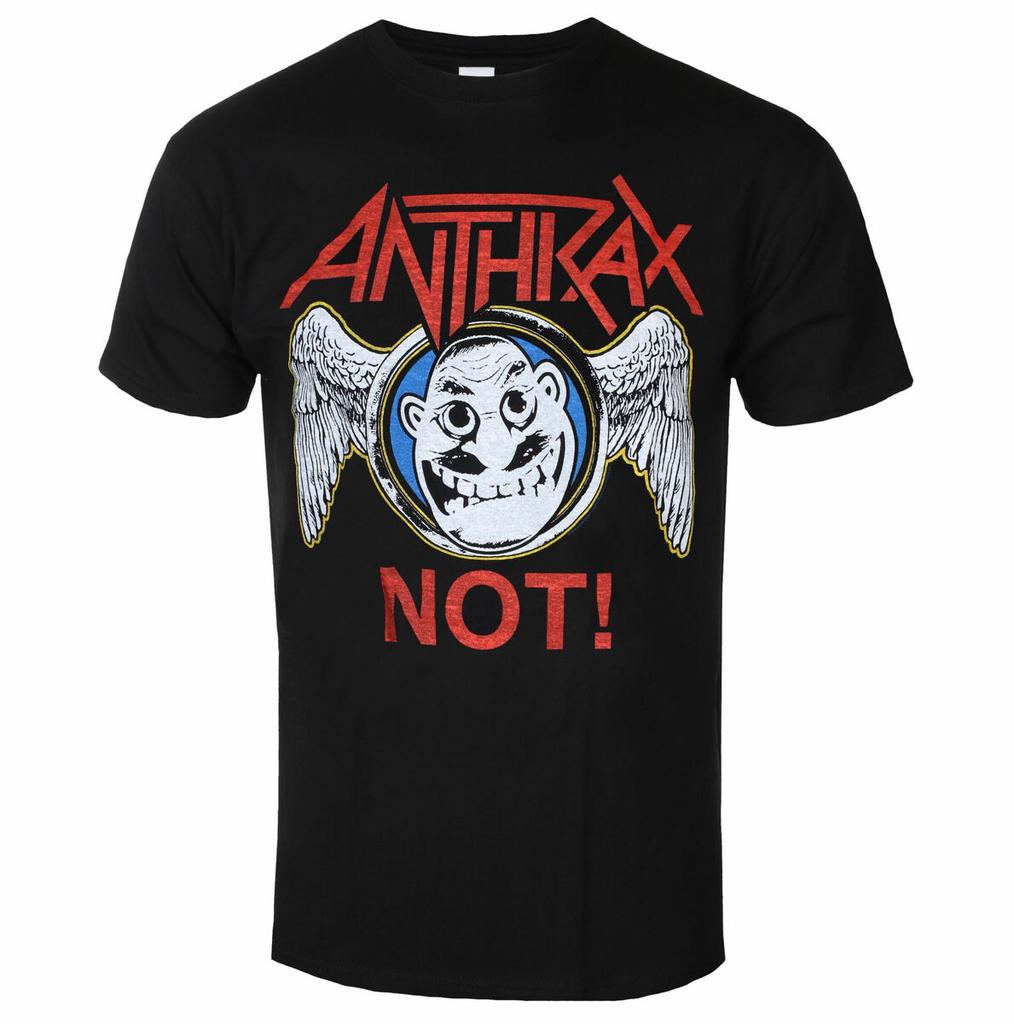 2026 Anthrax Band Graphic Cotton Tshirt Unisex Summer Short Sleeve Fashion Brand Tee Luxury Casual Vintage Retro Top