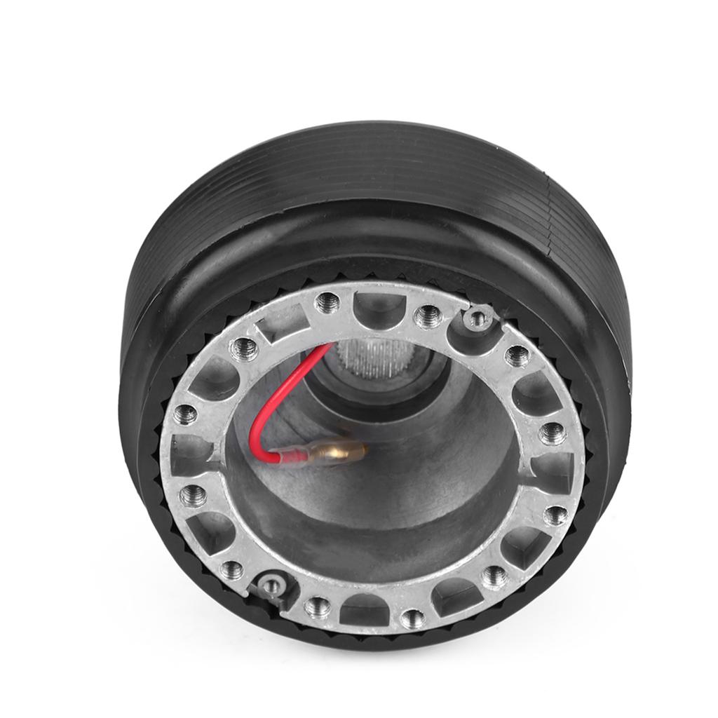 Адаптер ступицы гоночного колеса, Алюминиевый 6-болтовый адаптер гоночного колеса Quick Relse Kit для 323 Miata MX3 MX5 MX6, Черный