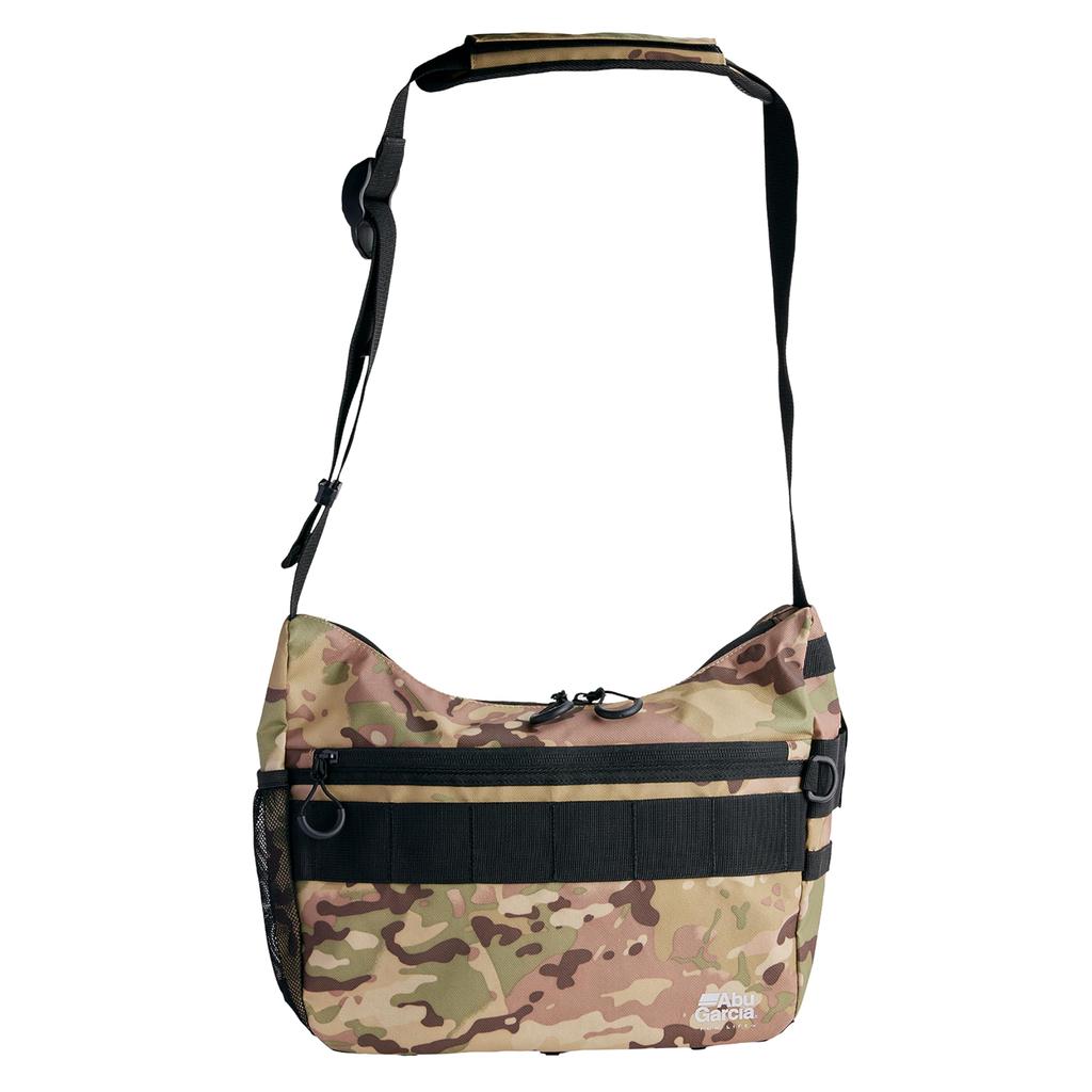 AbuGarcia Round Shoulder Bag, Coated Camo