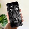 Animal Lion Tiger Soft Case For Samsung Galaxy S21 S22 S23 S24 S25 Ultra S9 S10 Plus S20 FE S24 FE Phone Cover