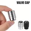 AABIX1 Car Accessories 4Pc Metal Alloy Wheel Tire Valve Caps Stem Case For KIA Ceed Forte K9 Optoma Picanto Rio Sorento Soul Sportage