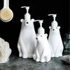 300/900ml Polar Bear Shape Kitchen Soap Dispenser Liquid Shampoo Shower Gel Lotion Dispensing Bottle Hand Sanitizer Press Pumps