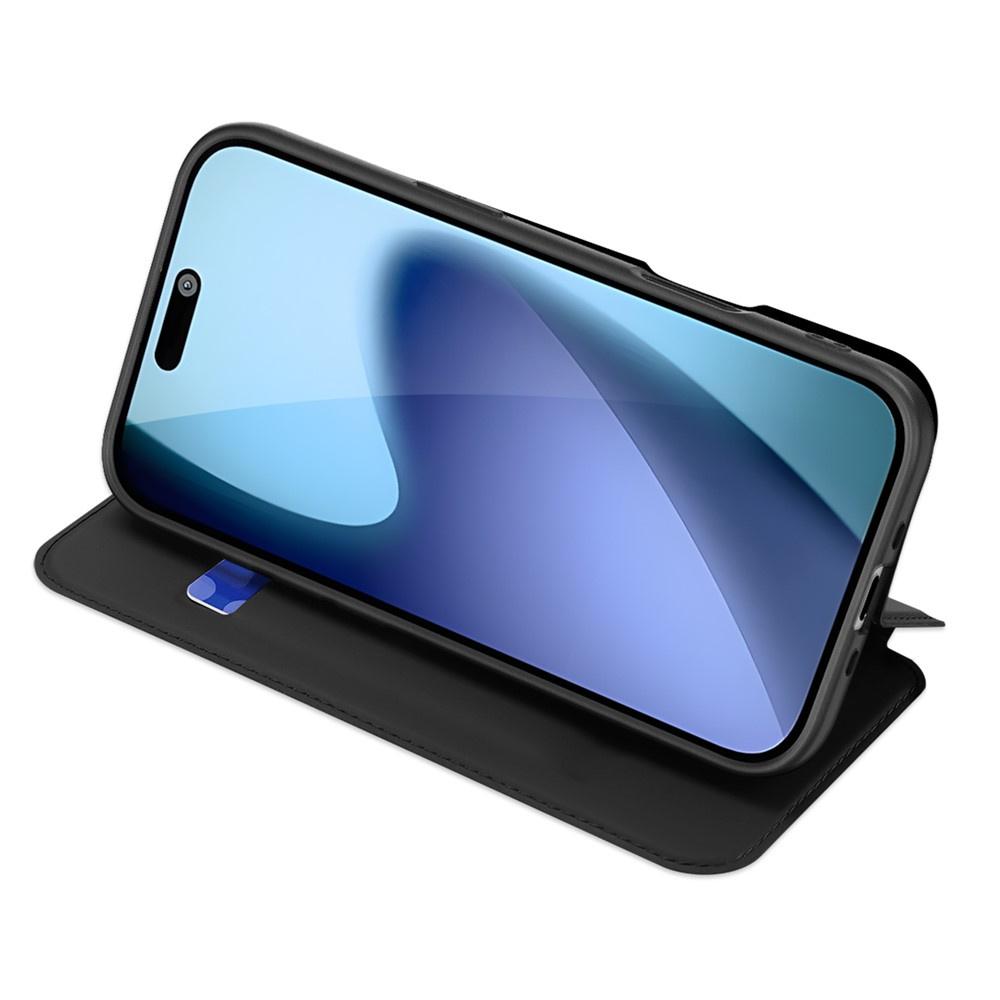 Dux Ducis Flip Case for iPhone Air, Skin Pro, Black