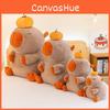 Persimmon Capybara Cartoon Plush Doll Childrens Birthday Gift Decoration Home