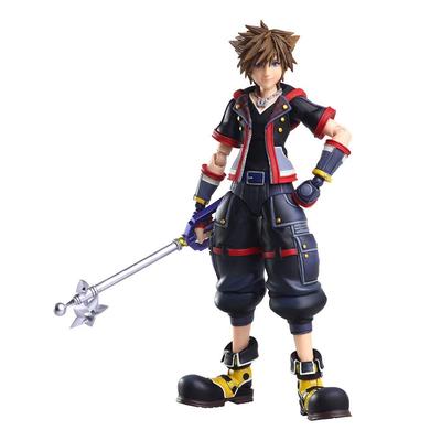 KINGDOM HEARTS III BRING ARTS Сора Версия 2 ПВХ Раскрашенная Фигурка Действия
