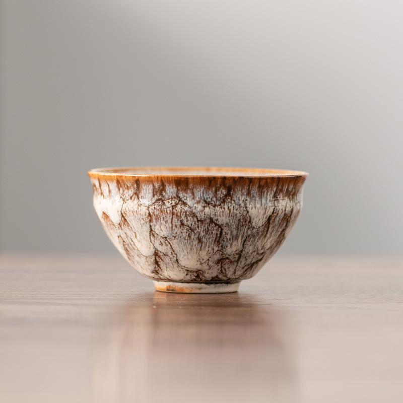 Бутиковая чашка для чая с печной глазурью, мастерская чашка, керамический чайный набор для кунг-фу, набор чайных пиал, бытовые подарки, чашка Jianzhan Wuxing