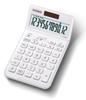Casio Стильный калькулятор Just 12, белый, тип, разряды, JF-S200-WE-N