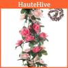 Beautiful Artificial Flower Garland With Fake Silk Rose For Elegant Wedding Decor