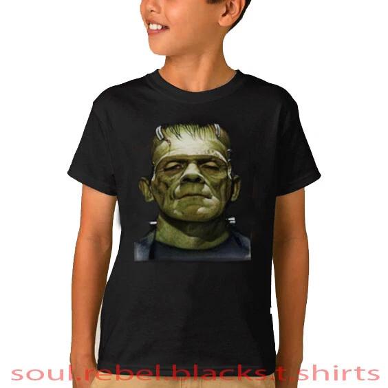 frankenstein black T-Shirt kids sizes