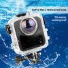 Водонепроницаемый кейс для Gopro MAX 2 Подводный 50M Невидимый защитный корпус для дайвинга Водонепроницаемая крышка корпуса для камеры Gopro MAX 2 Аксессуары