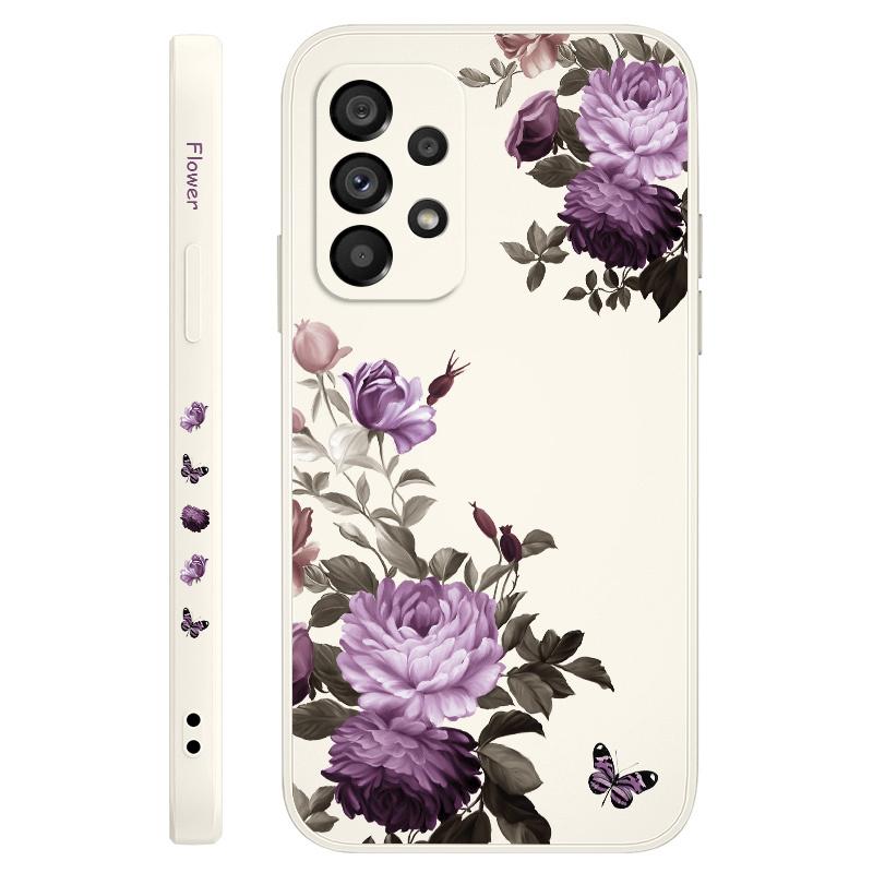 Чехол 'Цветы Пиона' для Samsung Galaxy A73 A53 A33 A23 A13 A03 A72 A52 A52S A32 A22 A12 A02 A02S A71 A51 A31 A21S 4G 5G