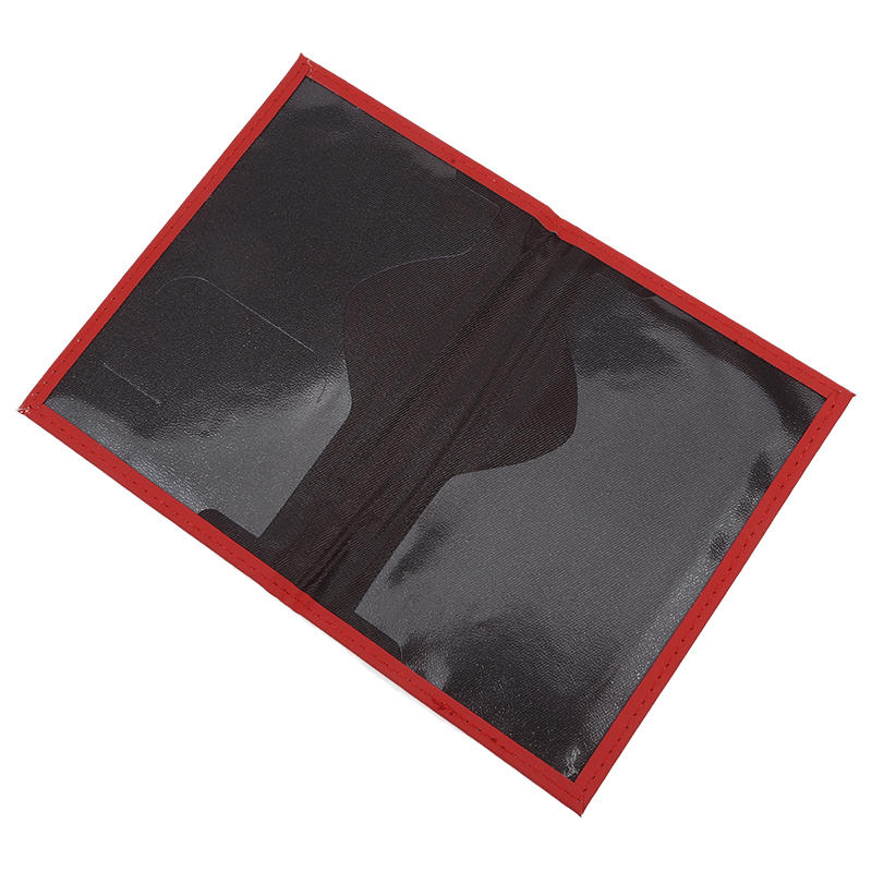 PU Leather Passport Cover - RFID Blocking Holder with Flight Ticket Slot Secure Travel Document Organizer for International Trips