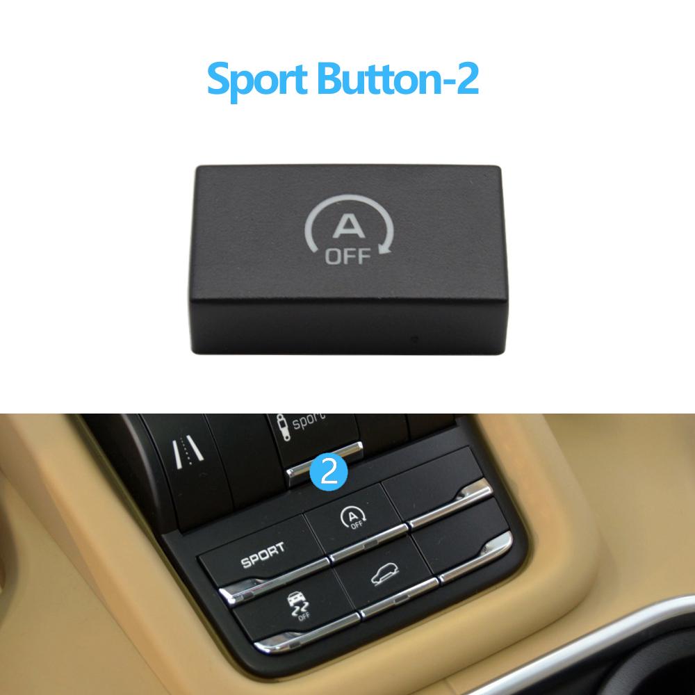 Автомобильная центральная консоль, режим привода, контроль тяги, многофункциональная спортивная кнопка для Porsche Cayenne 7P5 2010-2018