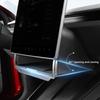 Для Tesla Model Y Juniper 2025 Model 3 Highland 2024 Скрытый ящик для хранения под экраном Органайзер-кейс для центральной консоли за экраном