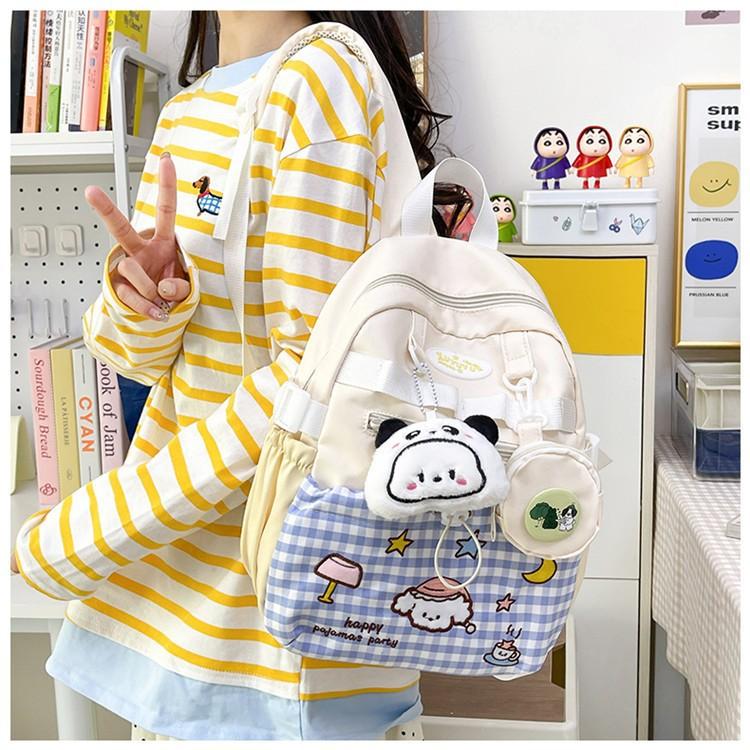 School Bag New Spring Cute Soft Glutinous Children's Spring Outing Research Small Backpack High Value Personality Pain Layer Girl Backpack