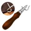 DIY Tools Professional Leathercraft Adjustable Stitching Groover Crease Leather Handmade Practical Sewing Digger Manual